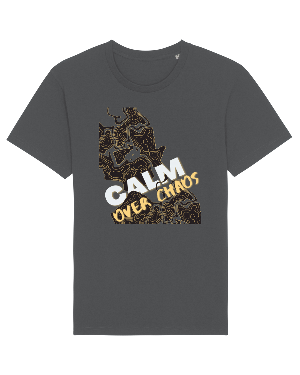 Tricou mânecă scurtă Unisex Rocker Anthracite