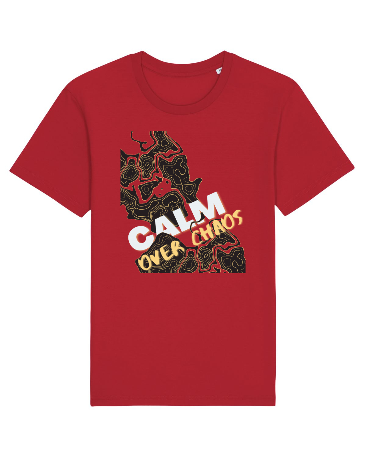Tricou mânecă scurtă Unisex Rocker Red