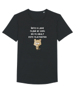 SĂ FII ADULT ESTE PLICTISITOR Tricou mânecă scurtă guler larg Bărbat Skater