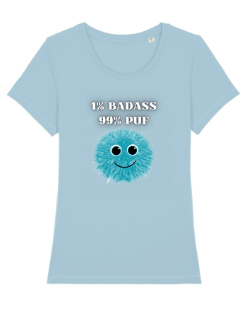 1% BADASS 99% PUF Sky Blue