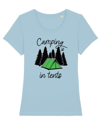 Camping life Sky Blue