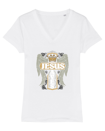 Jesus Saves White