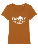 Family Reunion Tricou mânecă scurtă guler larg fitted Damă Expresser