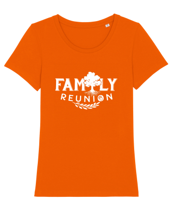 Family Reunion Bright Orange
