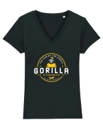 Gorilla Strength Tricou mânecă scurtă guler V Damă Evoker