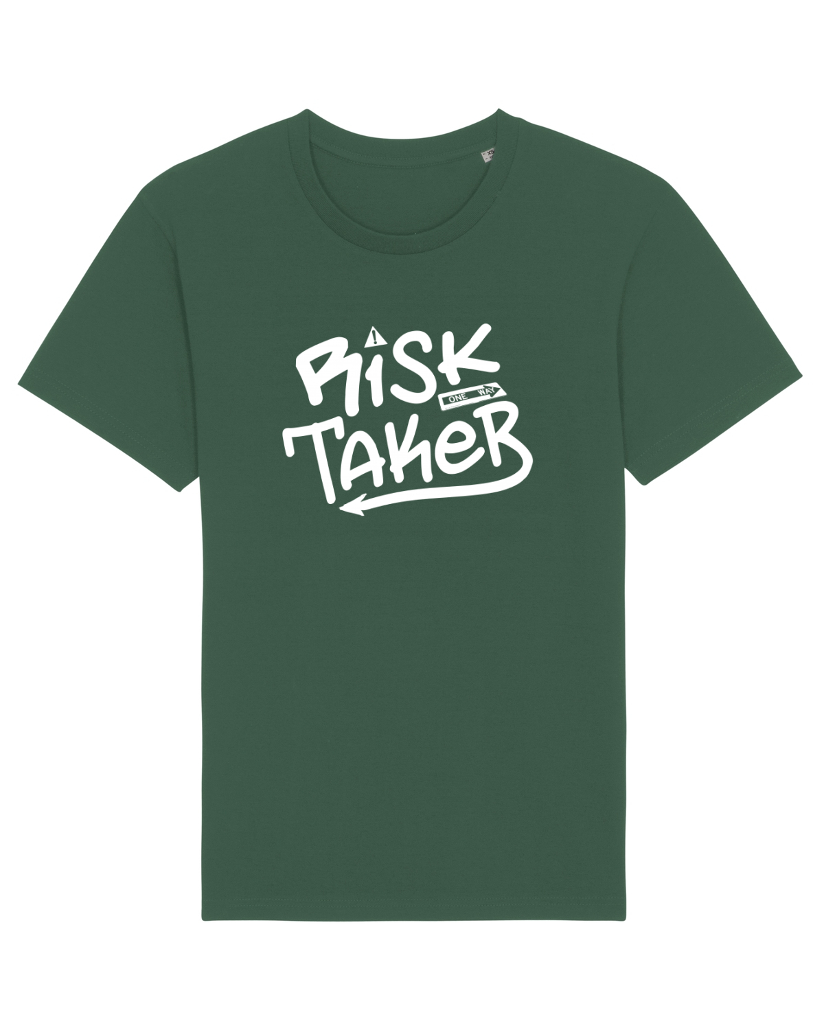 Tricou mânecă scurtă Unisex Rocker Bottle Green