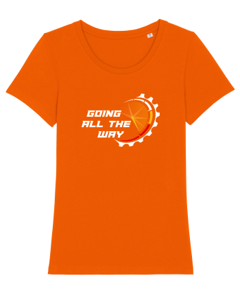 Going all the way Bright Orange