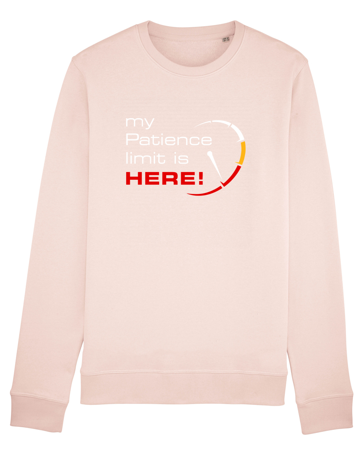 Bluză mânecă lungă Unisex Rise Candy Pink