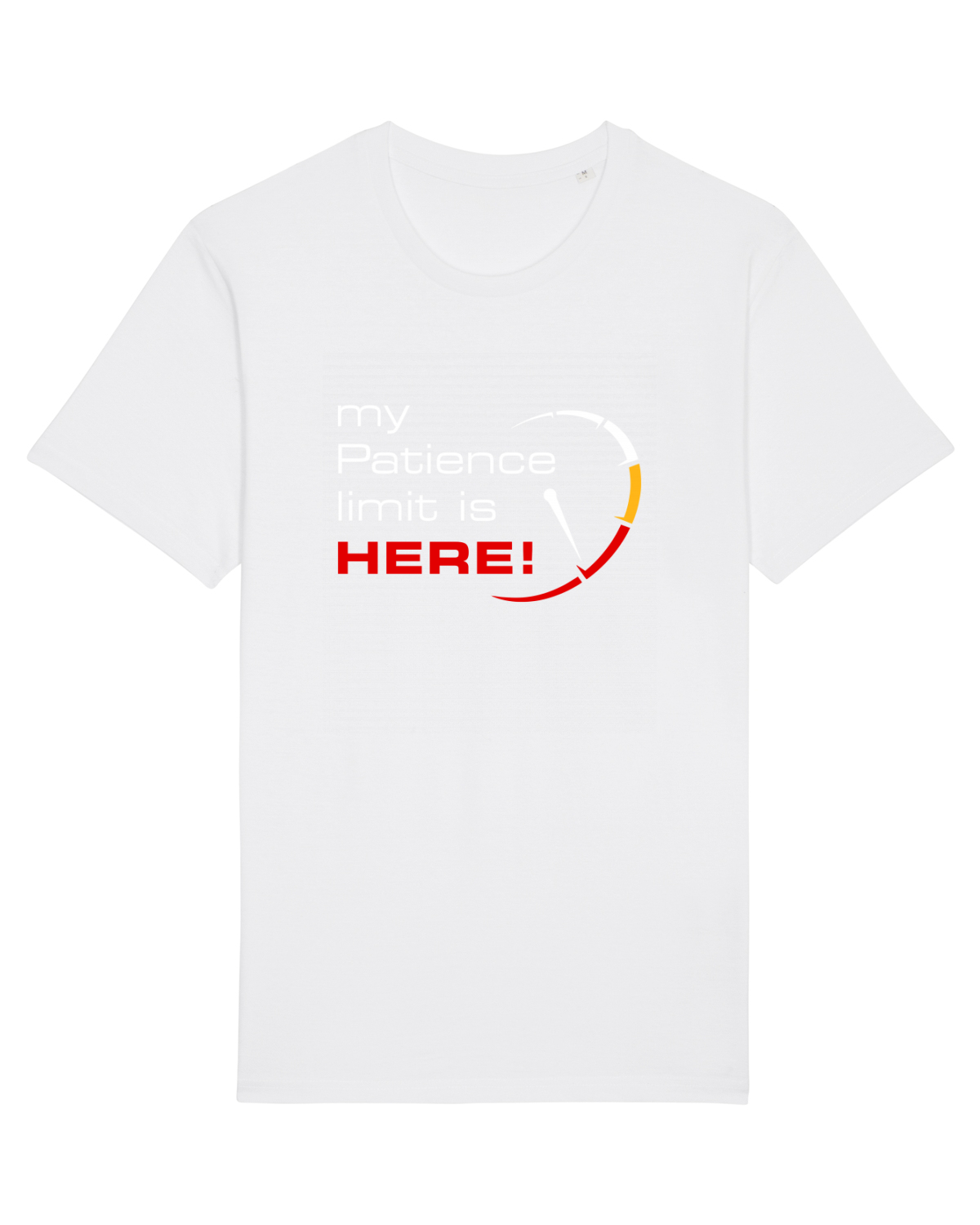 Tricou mânecă scurtă Unisex Rocker White