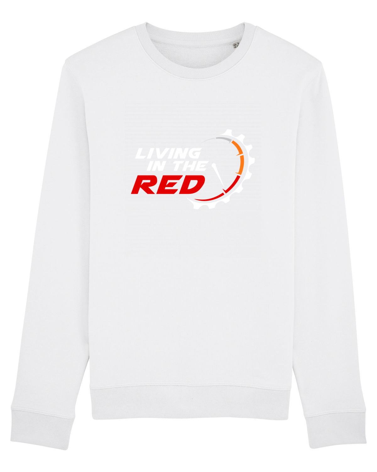 Bluză mânecă lungă Unisex Rise White