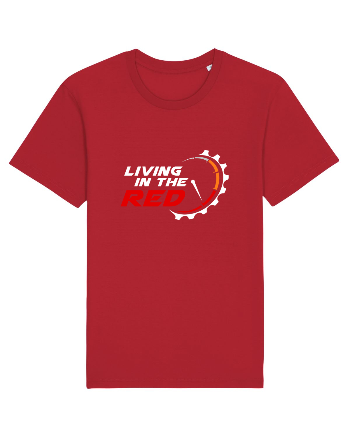 Tricou mânecă scurtă Unisex Rocker Red