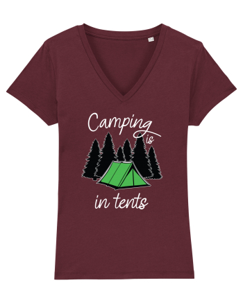 Camping life Burgundy