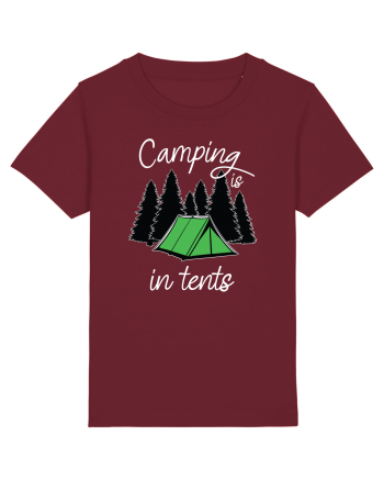 Camping life Burgundy