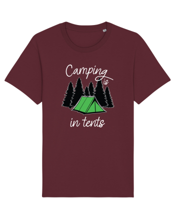 Camping life Burgundy