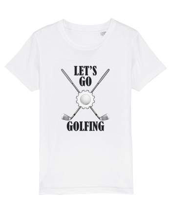 Let's Go Golfing White
