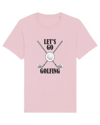 Let's Go Golfing Cotton Pink