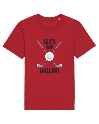 Let's Go Golfing Red