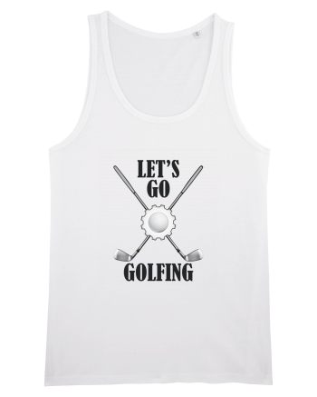 Let's Go Golfing White