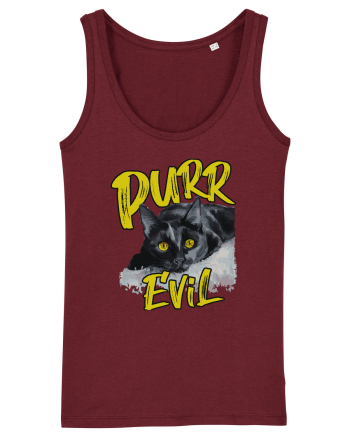 Purr Evil Burgundy