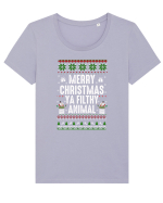 Ya filthy animal Tricou mânecă scurtă guler larg fitted Damă Expresser