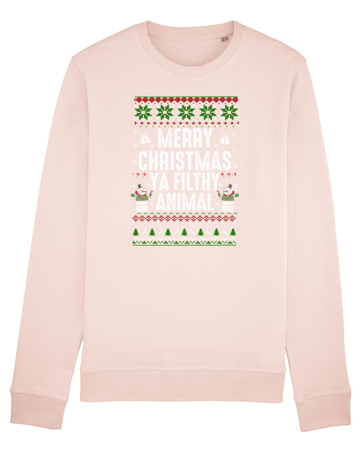 Bluză mânecă lungă Unisex Rise Candy Pink