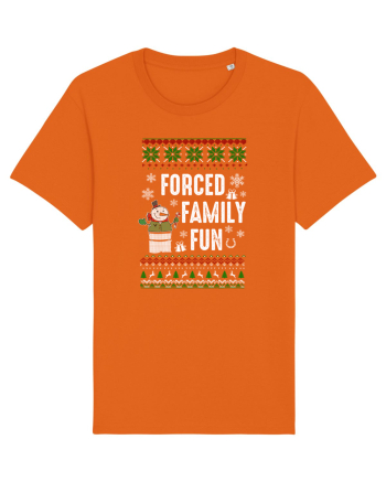 Forced Family Fun Bright Orange