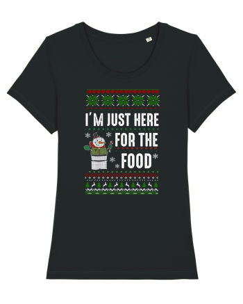 I'm just here for the food Black