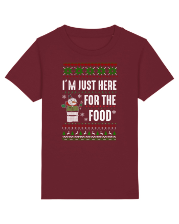 I'm just here for the food Burgundy
