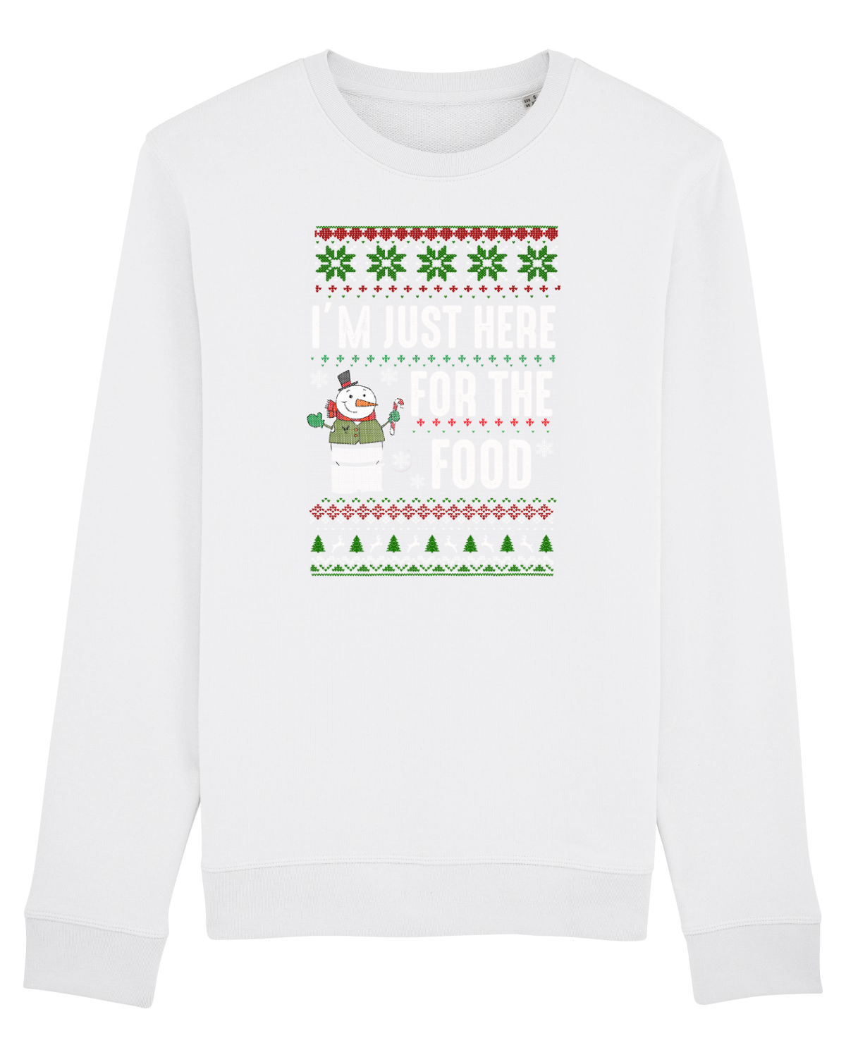 Bluză mânecă lungă Unisex Rise White