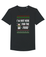I'm just here for the food Tricou mânecă scurtă guler larg Bărbat Skater
