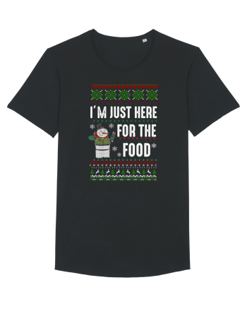 I'm just here for the food Black
