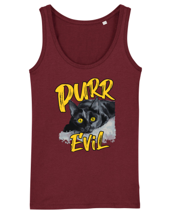 Purr Evil Burgundy