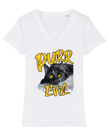 Purr Evil White