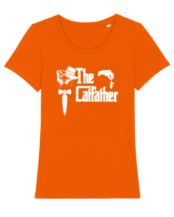 pt iubitorii de pisici - The Catfather v1 Bright Orange