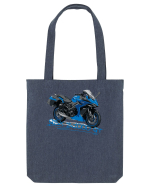 Motorcycles are always fun Blue eddition Sacoșă textilă