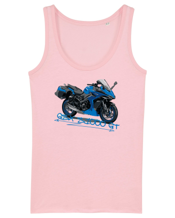 Motorcycles are always fun Blue eddition Cotton Pink