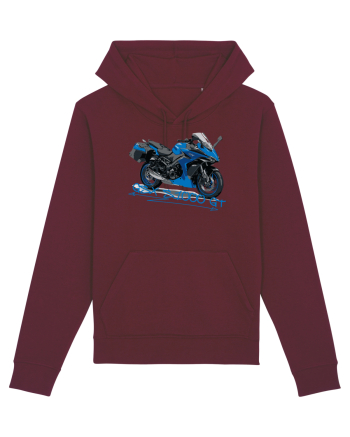 Motorcycles are always fun Blue eddition Burgundy