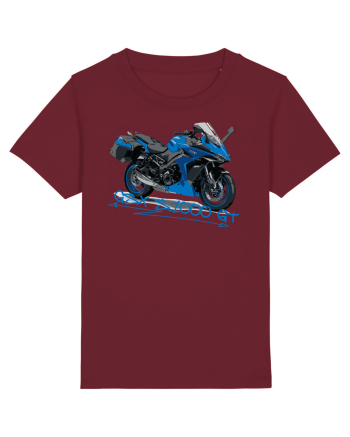 Motorcycles are always fun Blue eddition Burgundy