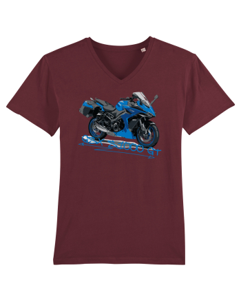 Motorcycles are always fun Blue eddition Burgundy