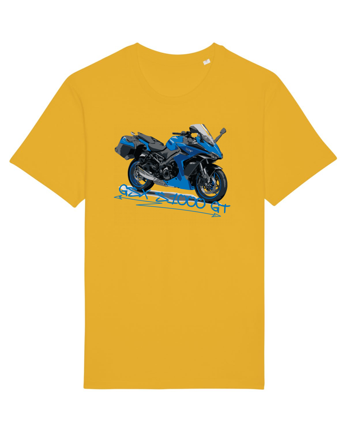 Tricou mânecă scurtă Unisex Rocker Spectra Yellow