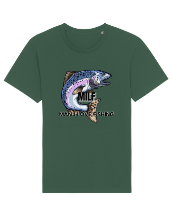 MILF man i love fishing Bottle Green