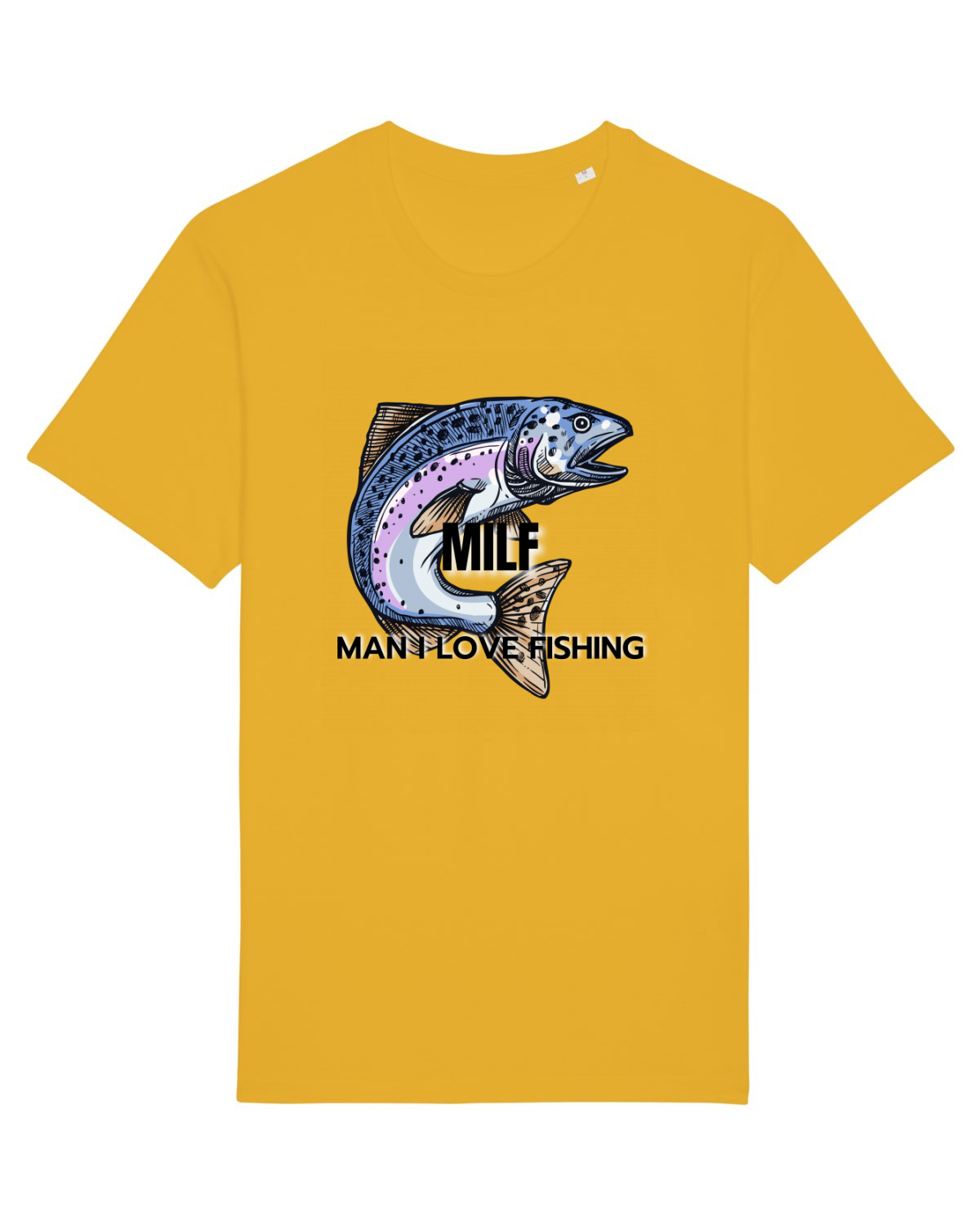 Tricou mânecă scurtă Unisex Rocker Spectra Yellow