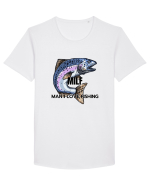 MILF man i love fishing Tricou mânecă scurtă guler larg Bărbat Skater