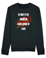 WE BURN IT TO THE GROUND Bluză mânecă lungă Unisex Rise