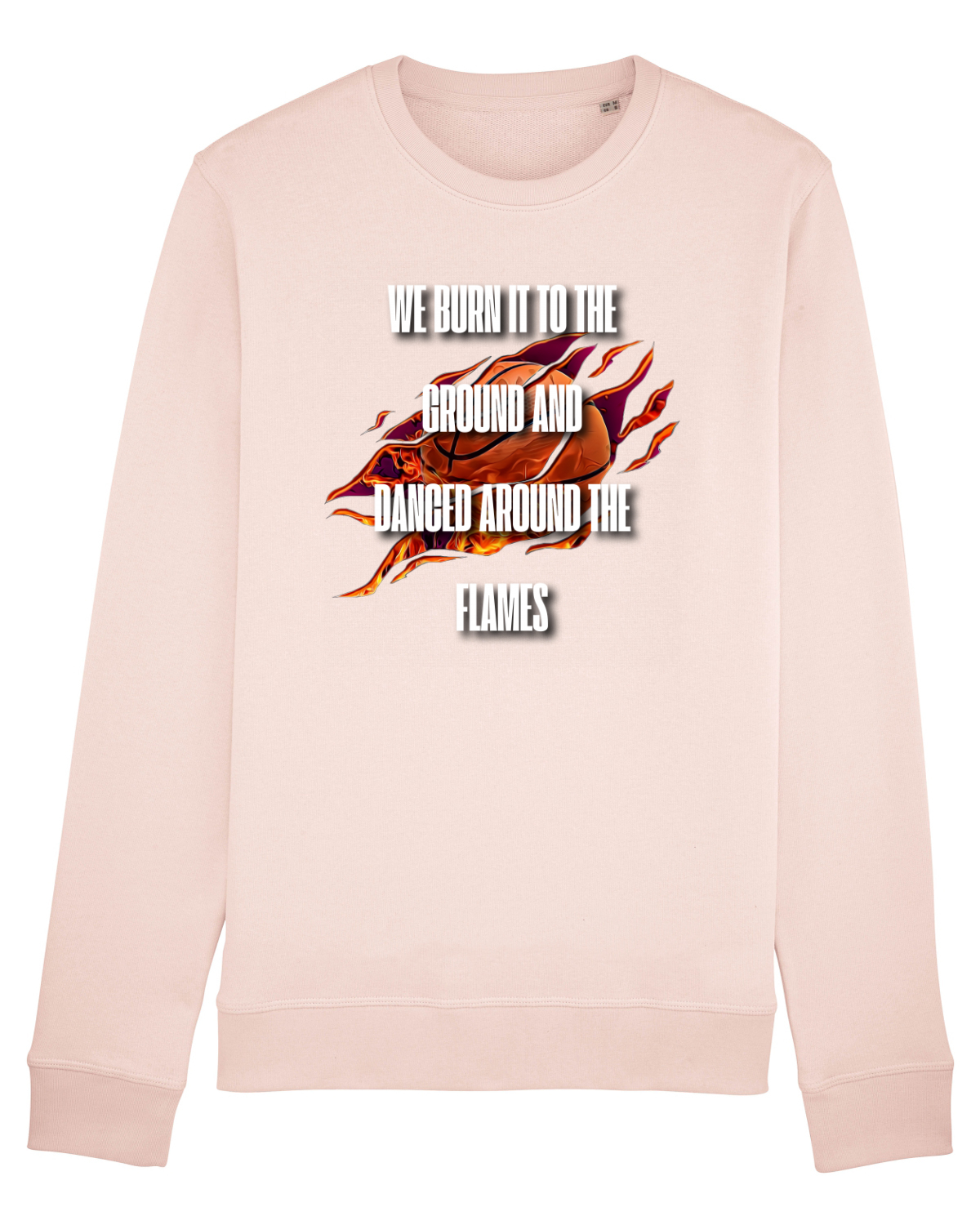 Bluză mânecă lungă Unisex Rise Candy Pink
