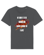 WE BURN IT TO THE GROUND Tricou mânecă scurtă Unisex Rocker