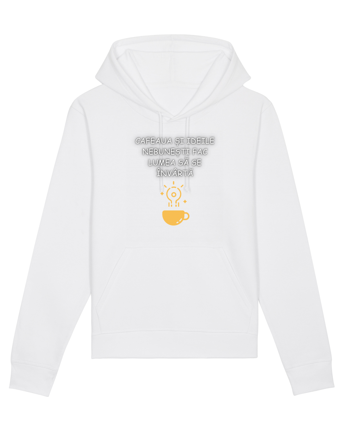 Hanorac Unisex Drummer White
