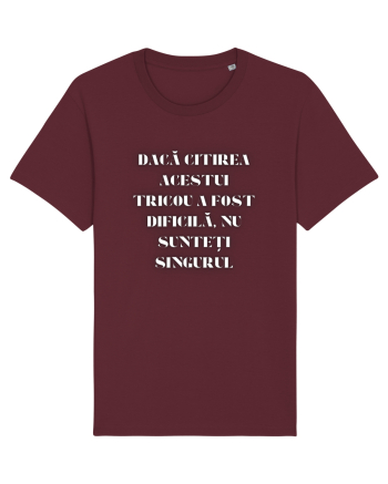 CITIREA GREA A TRICOULUI Burgundy