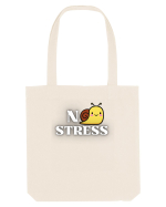NO STRESS - SNAIL Sacoșă textilă
