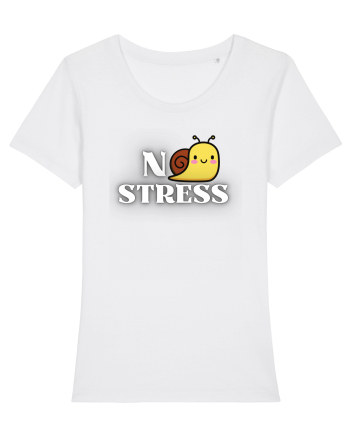 NO STRESS - SNAIL White